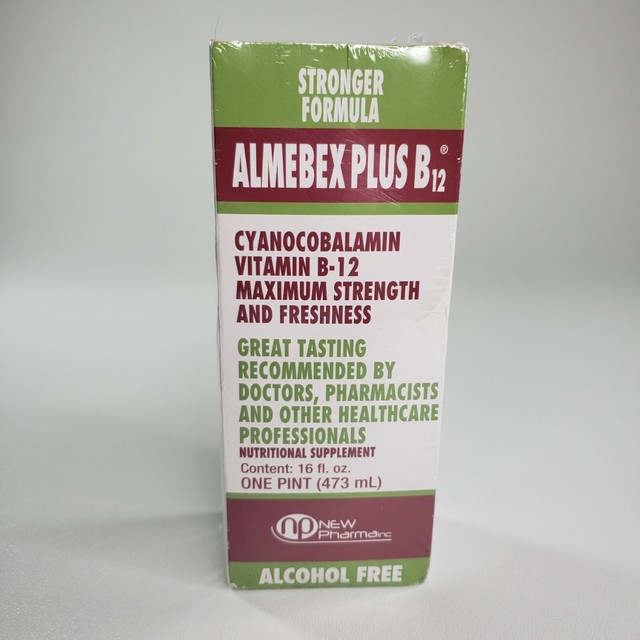 Almebex Plus B12 16 Fl. Oz by Newpharma Inc for sale