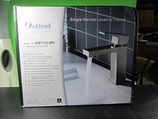 Oakland Single-Handle Lavatory Faucet Model KSB1112-BN - Brand New in Box