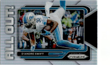 2022 Panini Prizm All Out! Prizms Silver #AO-20 D'Andre Swift    Detroit Lions