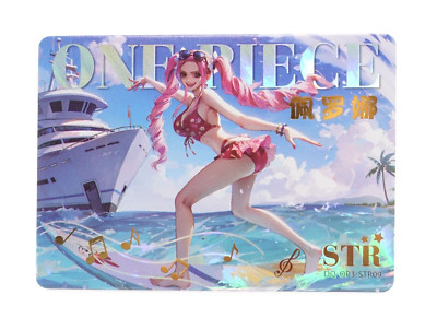 Perona One Piece Dream Kingdom STR09 Anime Waifu Collectible Trading Card