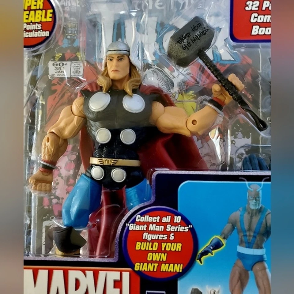 Marvel Legends Thor Action Figure. Giant Man Series.  Mint Condition! - Image 2 of 4