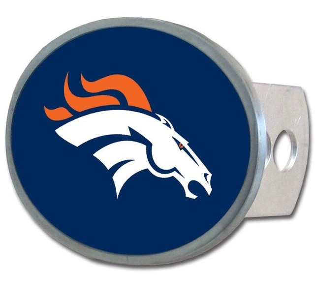 Denver Broncos Metal Oval Hitch Cover (NFL Football) eBay