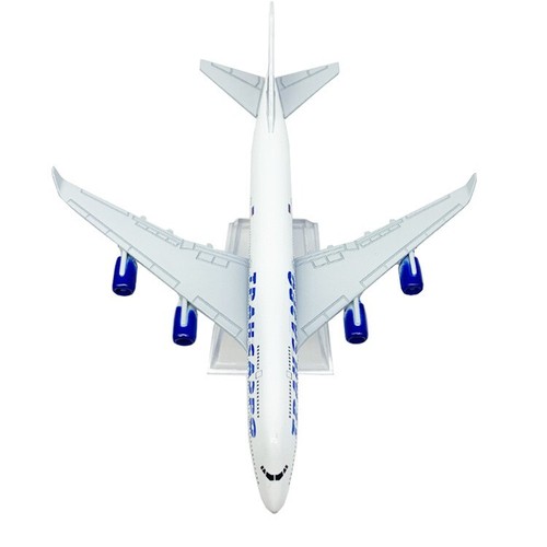 1/400 16cm Air Russia 747 Airplane Diecast Aircraft Model Collection Toy w/Stand - Picture 5 of 5
