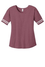 DISTRICT WOMEN'S  GAME DAY TEE !   LOT OF 6   3 CARDINAL 2XL 3 GRAY 3XL NEW !!