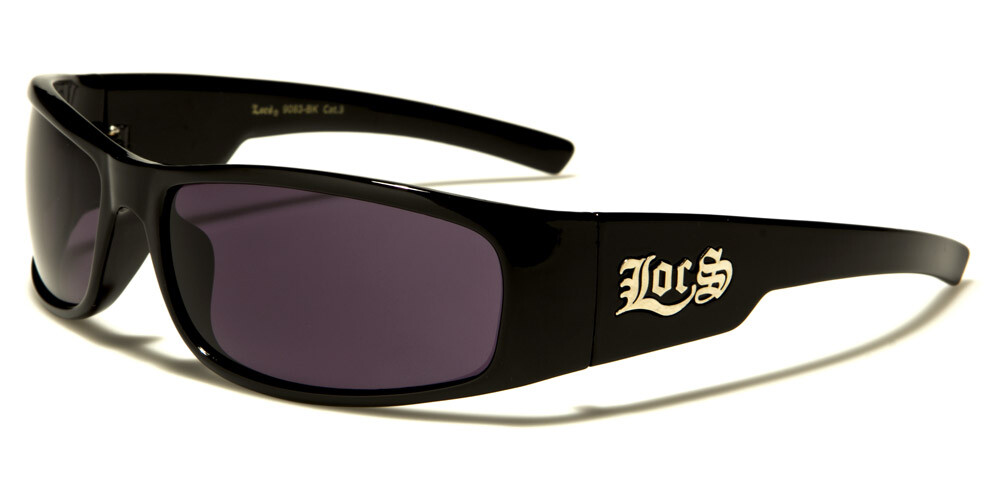 Gafas de sol Locs para hombre y mujer negras tonos antirreflejo UV400 9083-91083-91138-9085