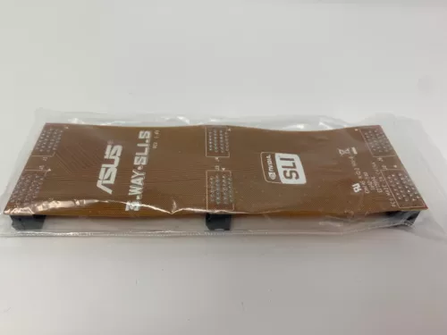 Asus 3-way SLI Ribbon Cable – Asus P/N 08002-00050000 - Condition: New – Sealed