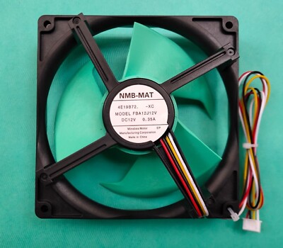 1PCS NMB-MAT FBA12J12V DC 12V 0.35A Fan 4pin For Refrigera Cooler.