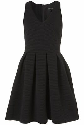 Robe De Vacances Topshop - Taille UK8 (équivalent FR36) - Bleu - Mini-robe Occasion Très Bon état