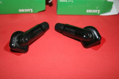 Genuine Lucas Magneto Pick-Up Pair - 45° Clip-On For Norton, Triumph, BSA Classics