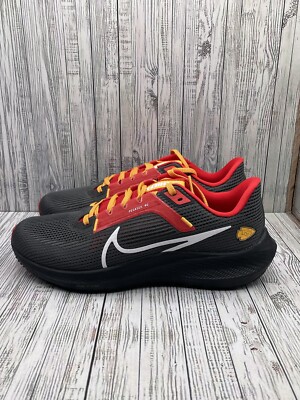Nike Zoom Pegasus 40 Kansas City Chiefs Anthracite White DZ5985-001 Men Size 9