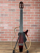 Yamaha SLG200N Silent Nylon-string Guitar - Crimson Red Burst