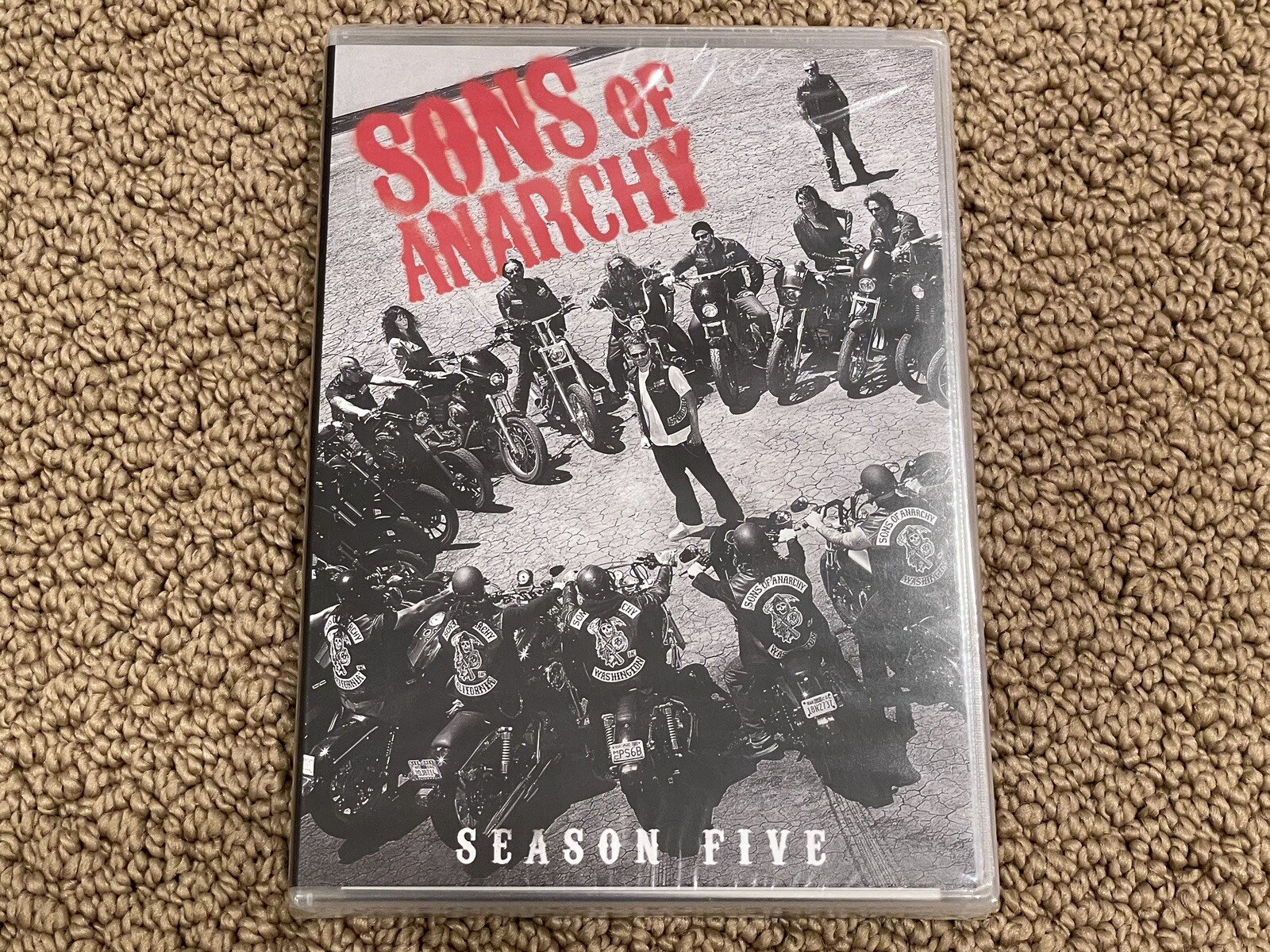 Sons+of+Anarchy%3A+Season+5+%28DVD%2C+2013%2C+4-Disc+Set%29 for sale