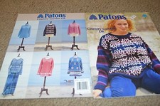 Patons Knitting Pattern Book 941 Country Garden DK 8 designs