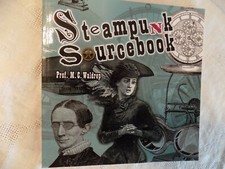 "Steampunk Sourcebook" by M. C. Waldrep 2016 Inspiration Paperback Graphics Book