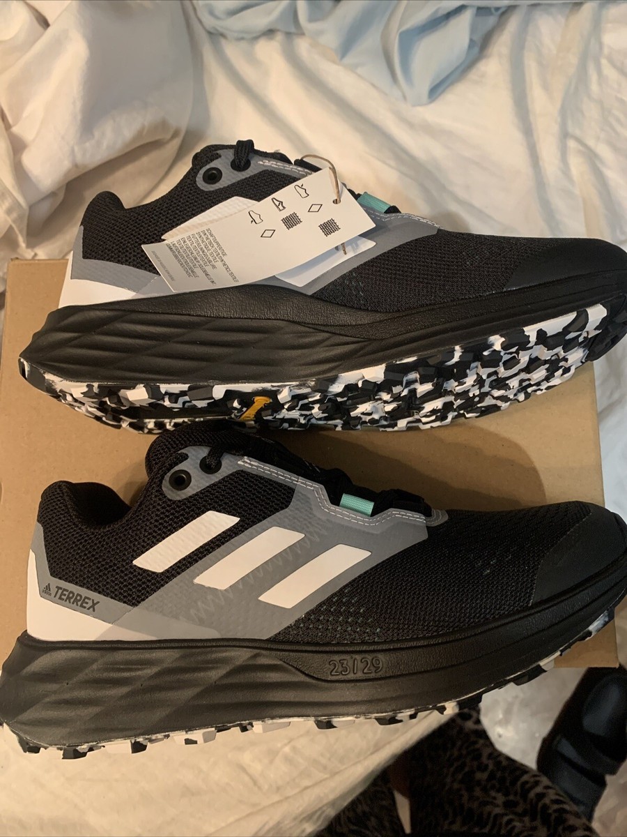 adidas Women's Terrex Two Flow Trail Running Shoe 6.5 Black | eBay
