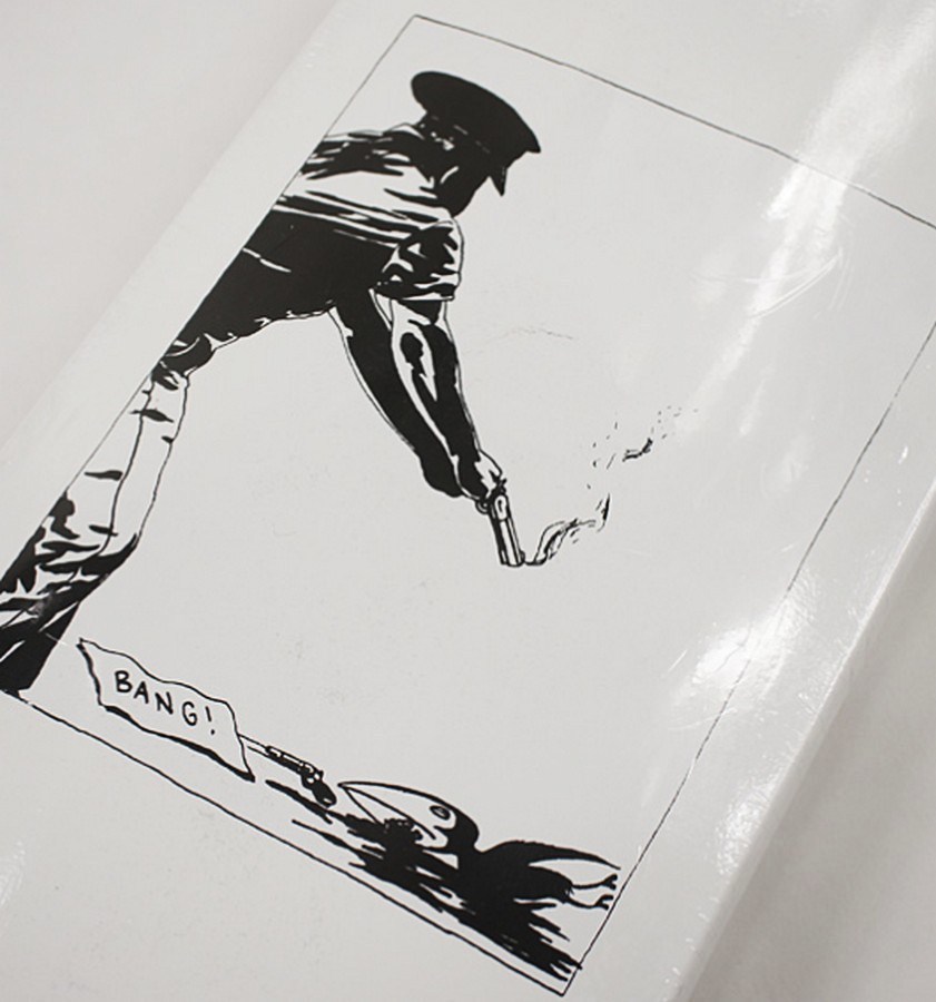 RAYMOND PETTIBON x Supreme 'Bang' 2014 Skateboard Deck Skate