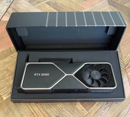 NVIDIA GeForce RTX 3080 Founders Edition 10Go GDDR6X BOITE D ORIGINE