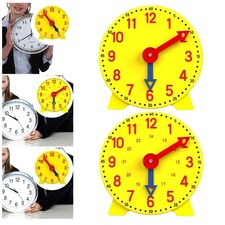 Teaching Clock Early Education Visual Development Toy Life Skills Training Games