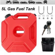 5L Gas Fuel Tank Gas Can Oil Storage Can For ATV UTV Gokart Motorcycle Car SUV