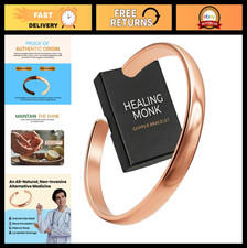 Handmade Adjustable Pure Copper Cuff Bracelet for Men  Women - Arthritis Relief
