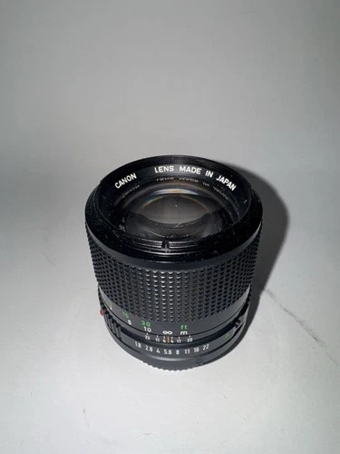 Canon FD 85mm f1.8 Lens. Tested. No scratches.