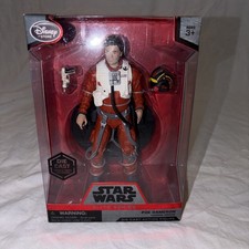 Star Wars Elite Series Poe Dameron Die-Cast Action Figure Disney Store 6  New
