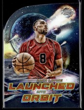 2023-24 Topps Chrome Cosmic #LIO-12 Zach Lavine Launched Into Orbit