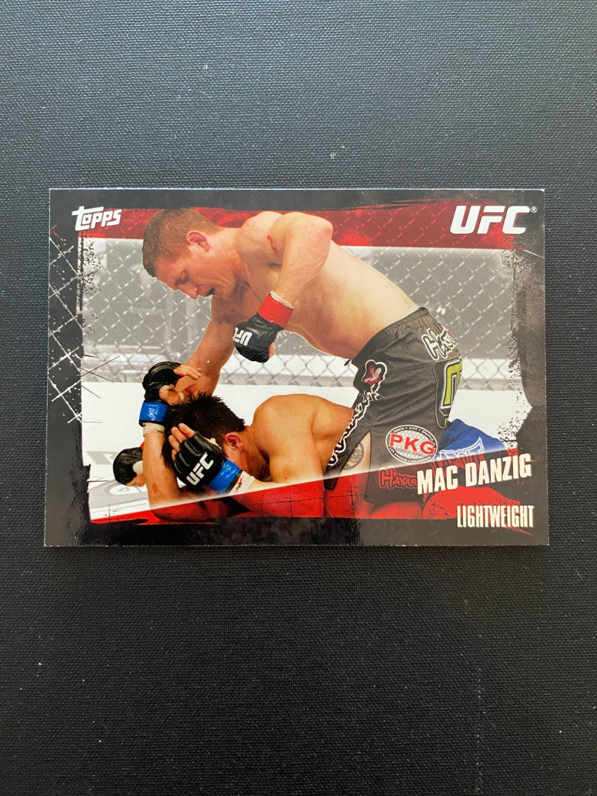 2010 Topps UFC Mac Danzig No. 135