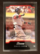 2004 Bowman - David Ortiz #17 Red Sox ICON MLB HOF