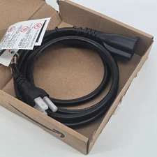 Amazon Basics 6ft 3-Prong Indoor Extension Cord 13A 125V Black