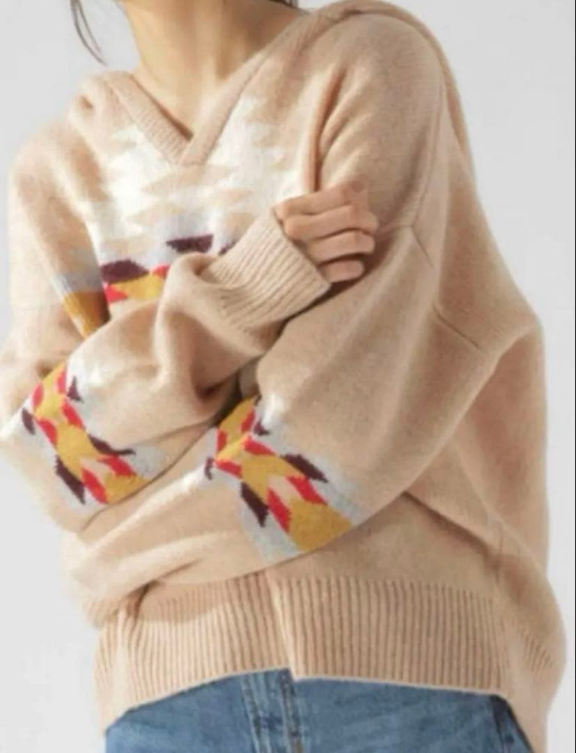 PENDLETON × BAYFLOW Hooded Knit Pullover S - Ranc… - image 4