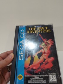 The Space Adventure (Sega CD, 1995) Authentic, complete, tested, w/ registration