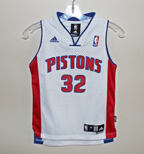 mint unworn Richard Rip Hamilton #32 Detroit Pistons kids jersey Adidas vintage
