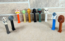 Vintage PEZ Mixed Lot of 10 Star Wars Character Candy Dispensers 1997 2004 OOP
