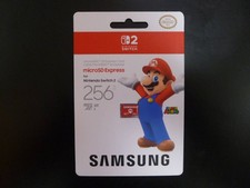 Switch2 MicroSD Express Card 256GB Samsung New Sealed