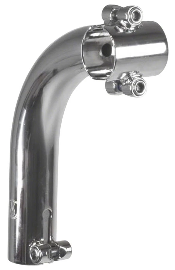 Velo Orange Cigne Stem Length 70mm Clamp 31.8mm Polished Silver Aluminum Road - Image 2 of 2