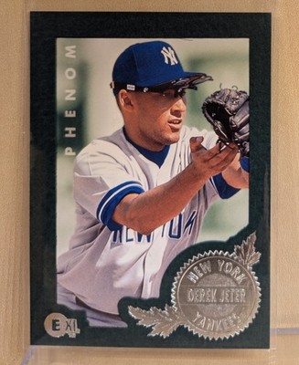 1996 Emotion-XL E-XL #90 Derek Jeter Yankees RARE FRAMED ROOKIE RC PREMIUM