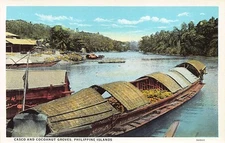 Philippines - Casco and cocoanut groves - Publ. Philippine Education Co.