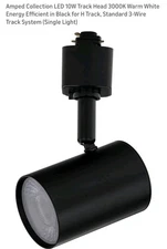 6 PACK Be Studied 10W LED Track Lighting Heads H Type Track Light 3000K