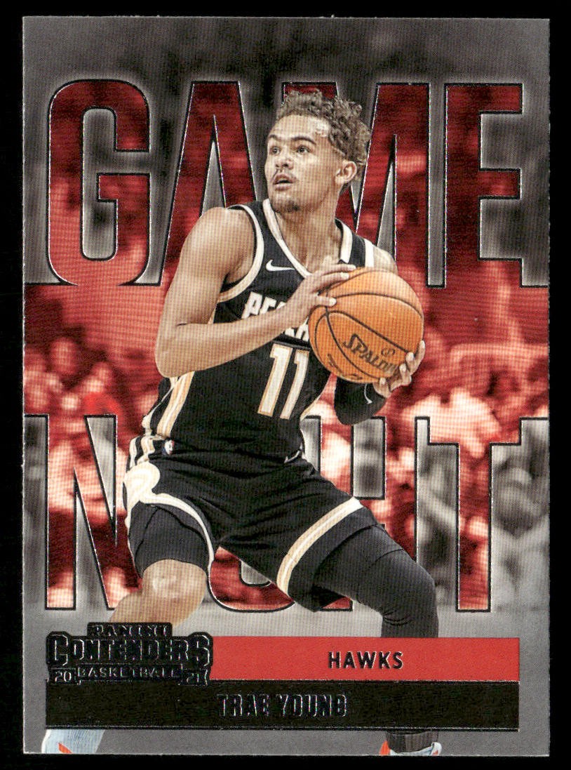 Trae Young 2020-21 Panini Contenders Game Night Ticket #15 Atlanta Hawks