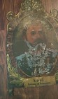 Antique Hand Painted Metal Plaque Karl Konung af Rumenien (Romanian King) As Is — photo 5