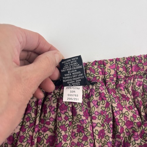Vtg Moda International Y2K Babydoll Maxi Dress M Ditzy Floral Cottagecore Boho - Picture 12 of 12