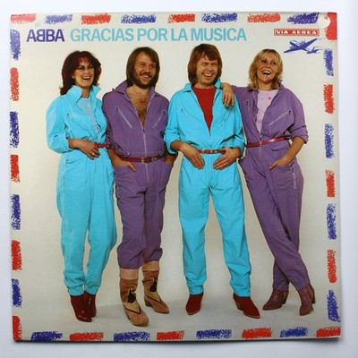 ABBA Gracias Por La Musica SRLM 1 Vinyl LP Album Electronic 1980