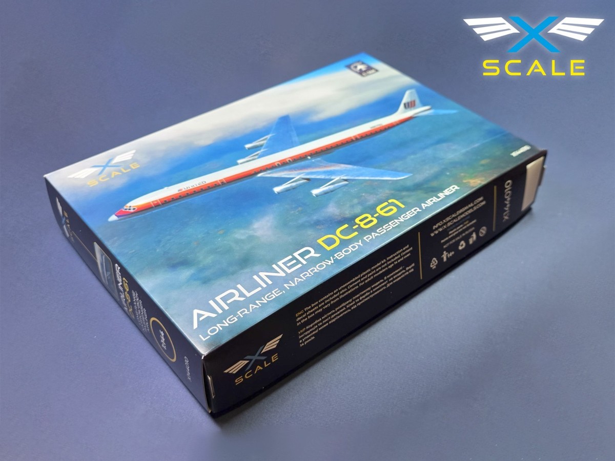 1/144 XScale 144010 DC-8-61 United new plastic model kit | eBay