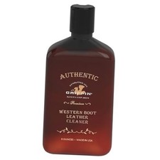 Boot Care Leather Cleaner 8 oz Gently Cleans Footwear, Apparel