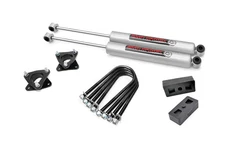 Rough Country 2.5" Leveling Kit w/N3 Shocks for 2005-2010 Dakota 2WD - 39730