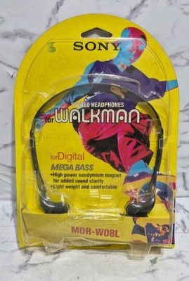 SONY MDR-W08L 1995 WALKMAN Digital Mega Bass NEW Sealed NOS VTG 80S 