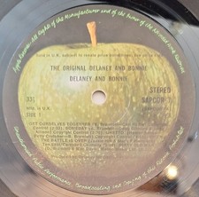 DELANEY AND BONNIE The original Delaney and Bonnie Apple PMC SAPCOR 7 withdrawn