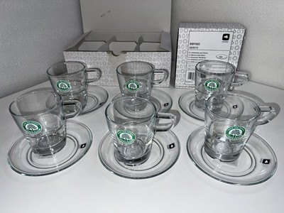 Neu Leonardo senso  6 x  Kaffeetasse Henkelbecher 170ml.   6 x Untertasse 14.5cm