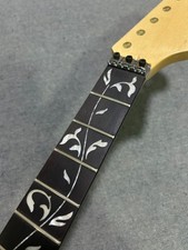 Gloss Maple 22 fret Rosewood Tree of Life Inlay Electric Guitar Neck Locking nut